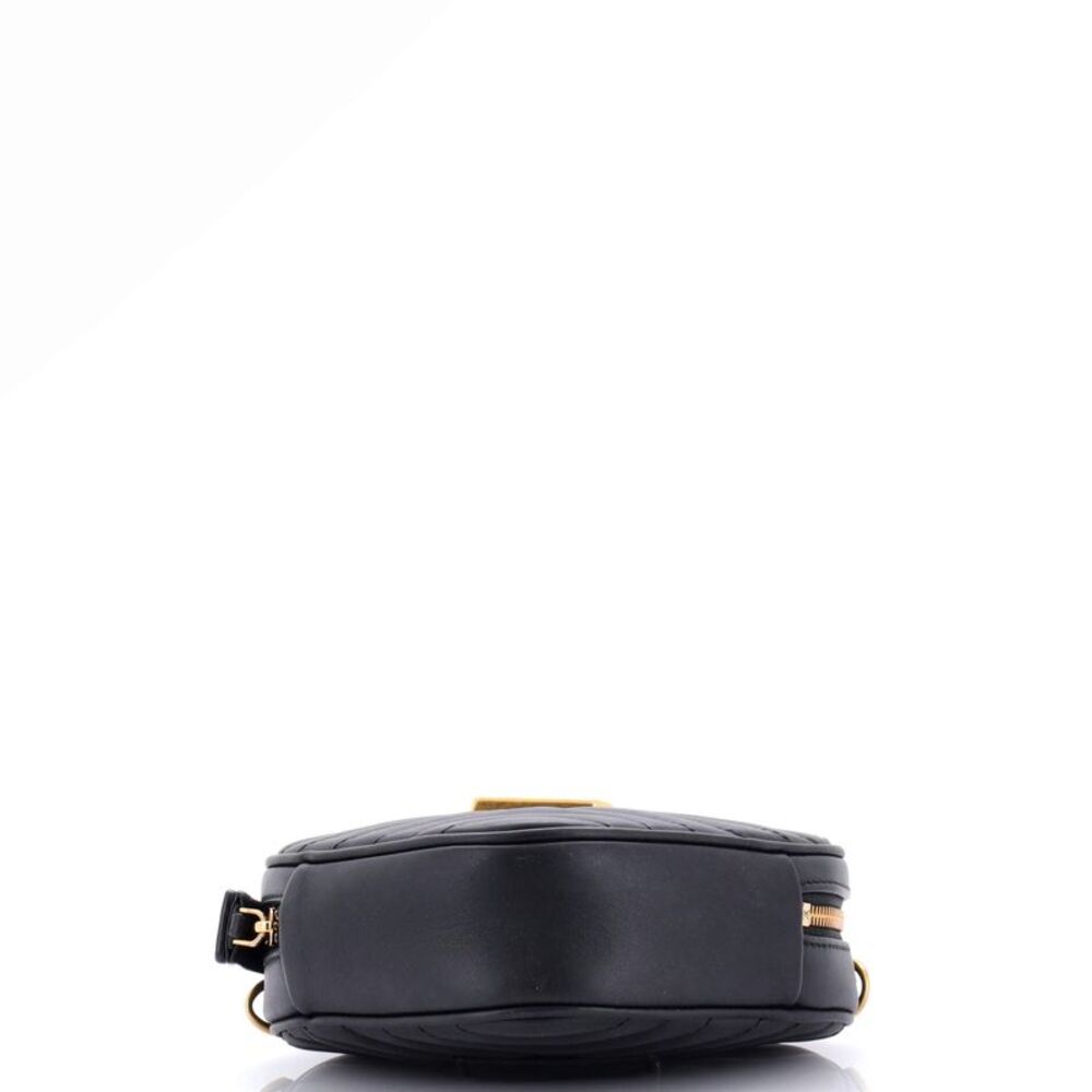Louis Vuitton New Wave Heart Crossbody Bag Quilted Leather Black - Picture 4 of 9